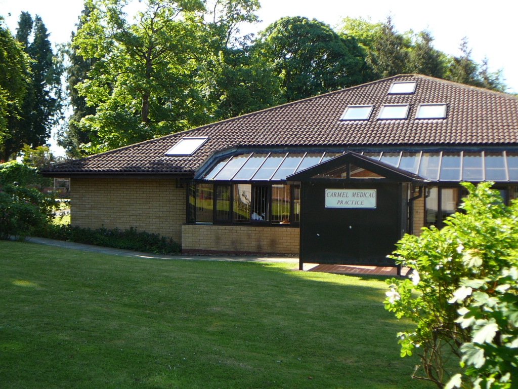 Exterior of Carmel Medical Practice